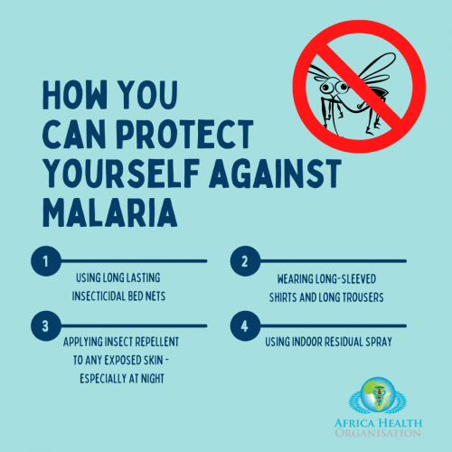 How can you protect youself against malaria