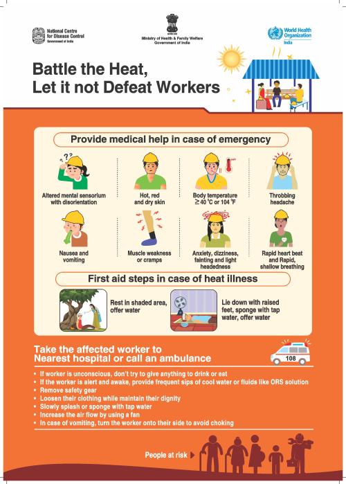 Battle the Heat- Let it not Defeat Workers